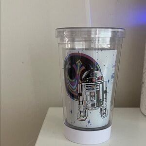 Star Wars R2-D2 Tumbler with Straw - White and Black